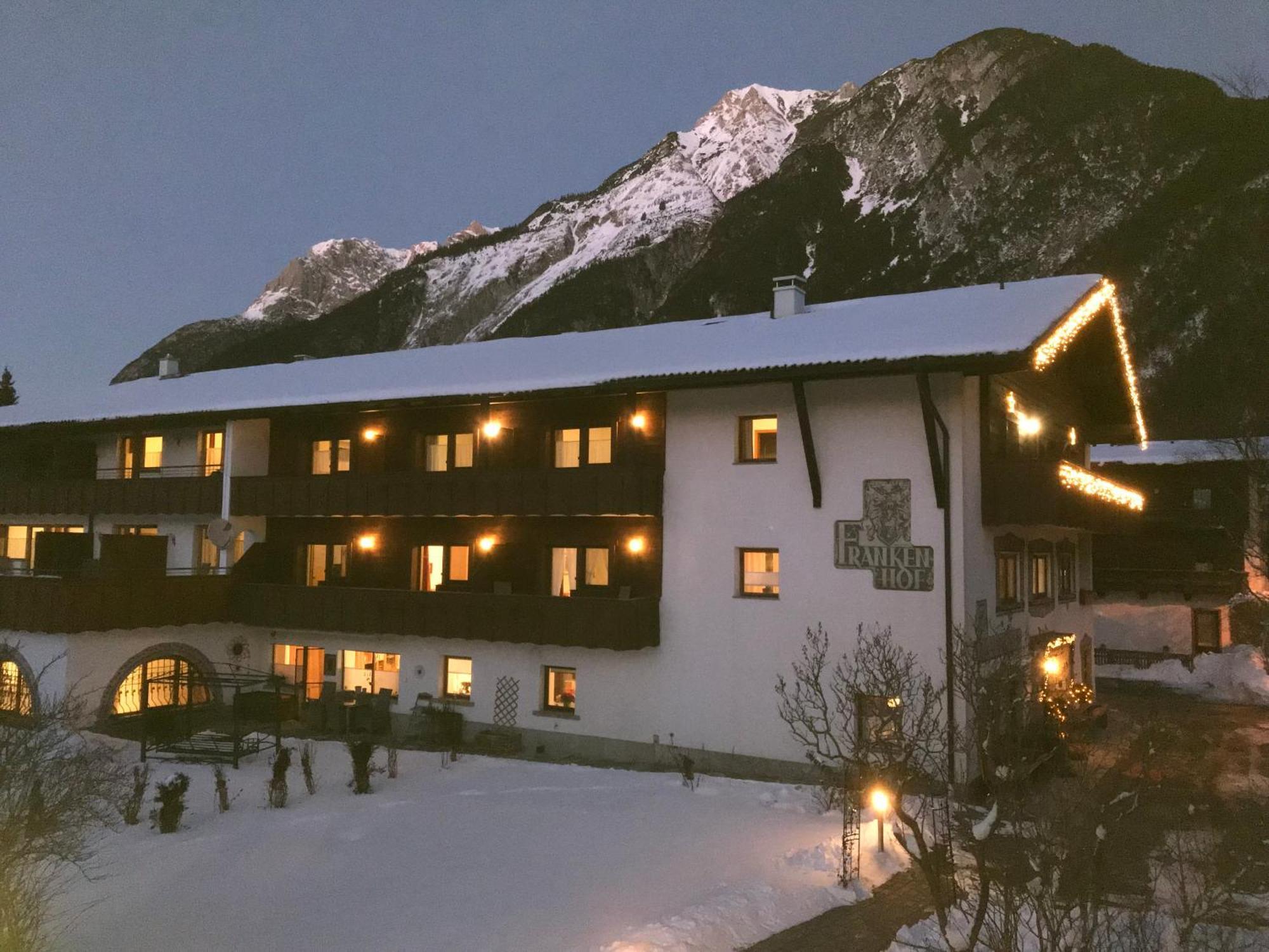 Frankenhof Hotel Scharnitz Bagian luar foto