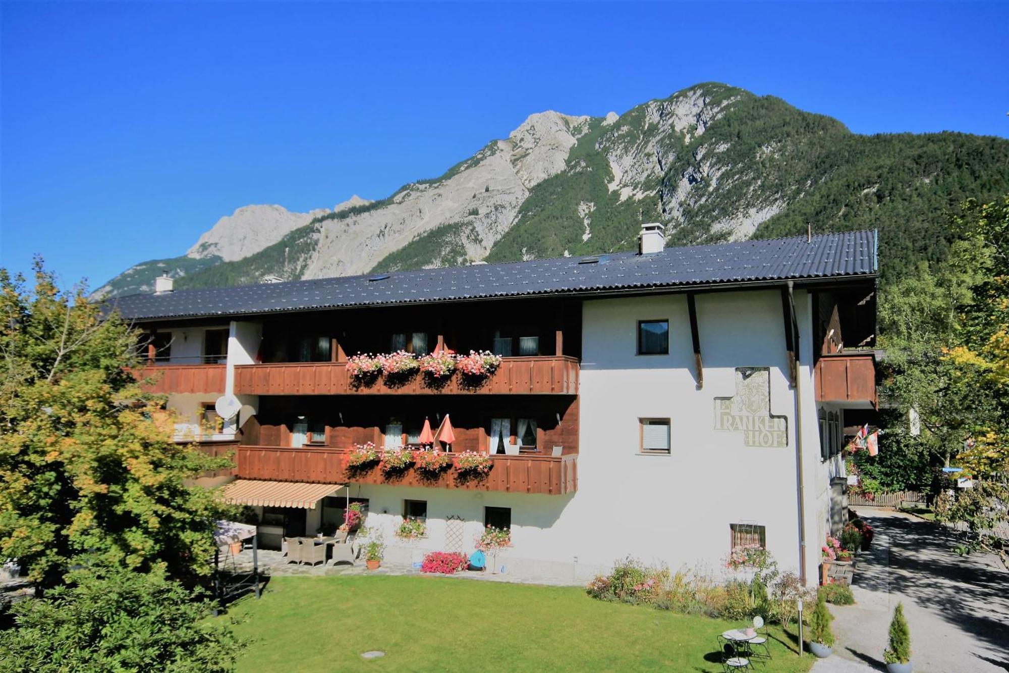 Frankenhof Hotel Scharnitz Bagian luar foto